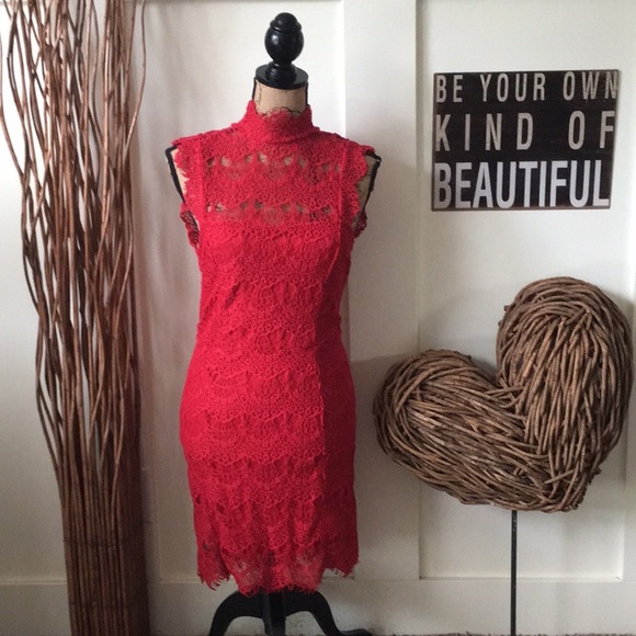 Free People Dresses & Skirts - Intimately Free People Daydream cherry lace dress